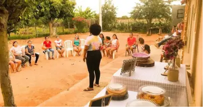 Roda de conversa em Acauã